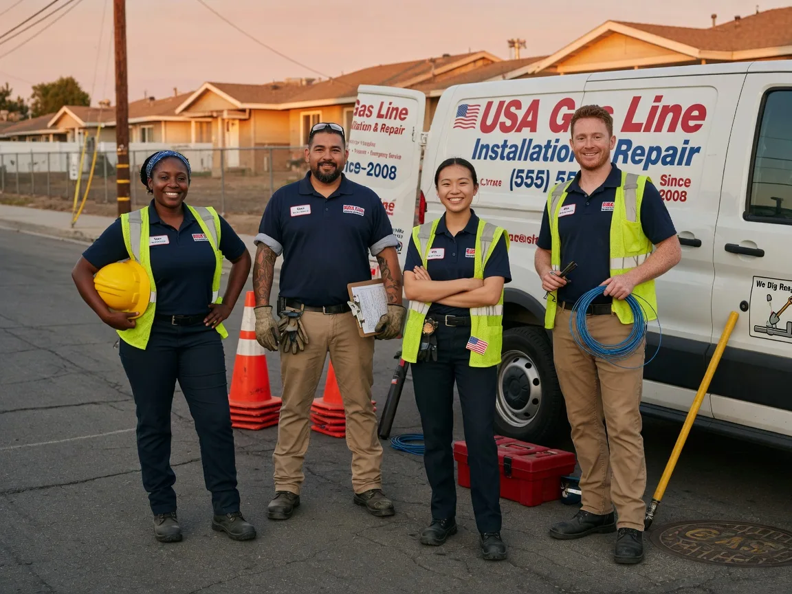 Gas Line Installation company in Leslie, GA